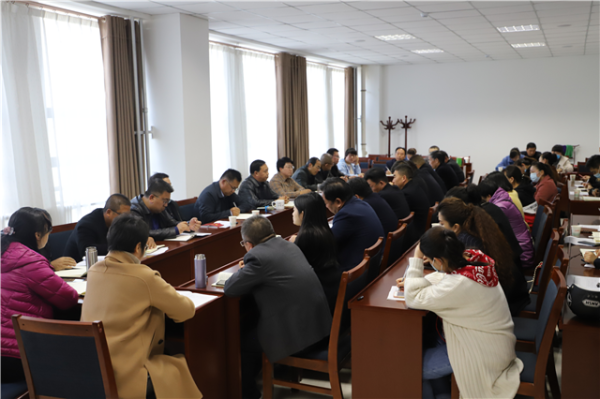武威市文体广电和旅游局组织召开全市冬春季文化旅游主题活动策划筹备